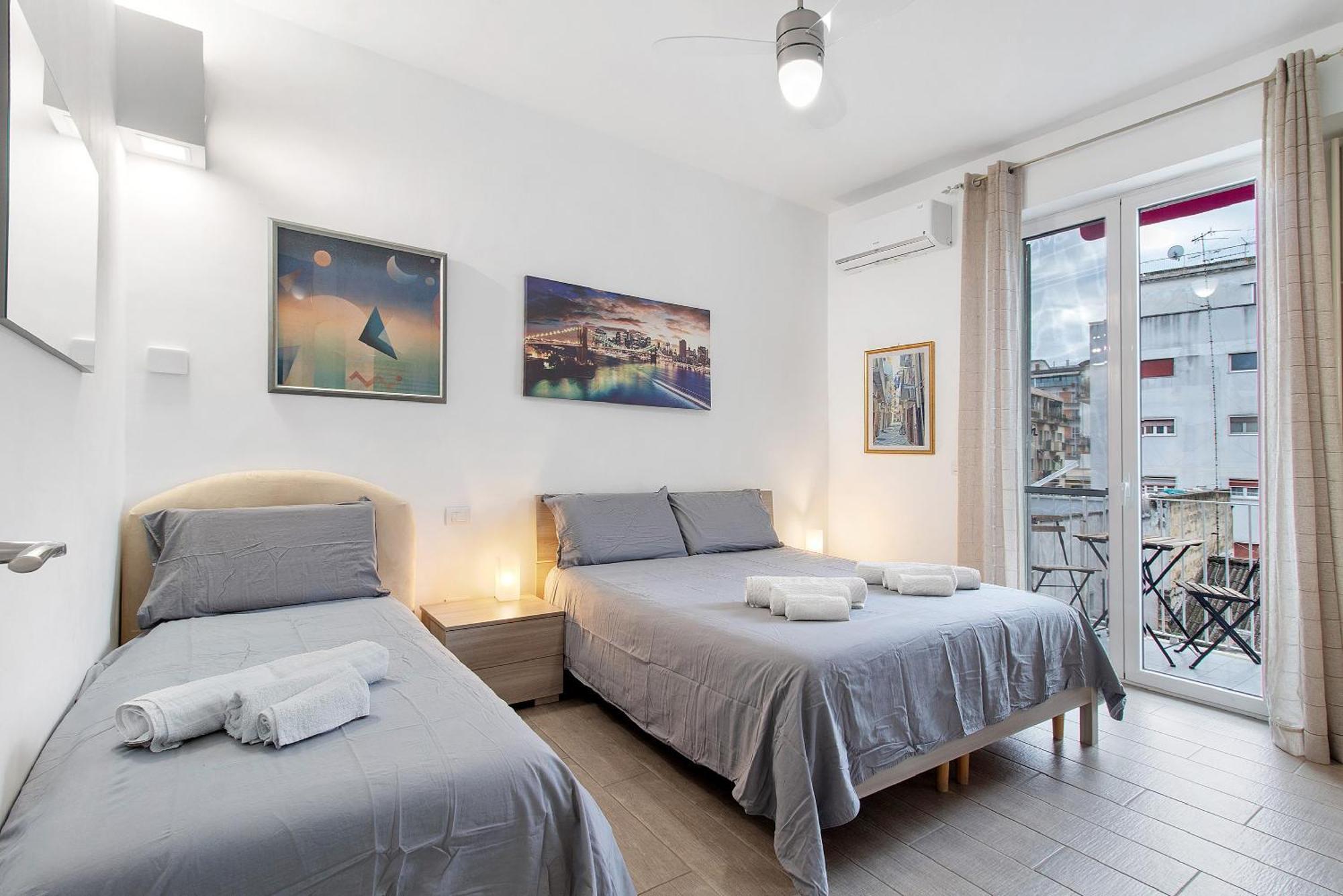 Apartamento Deluxe de 2 dormitorios con balcón