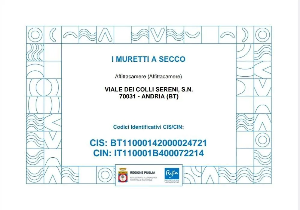 I Muretti A Secco B&B-1
