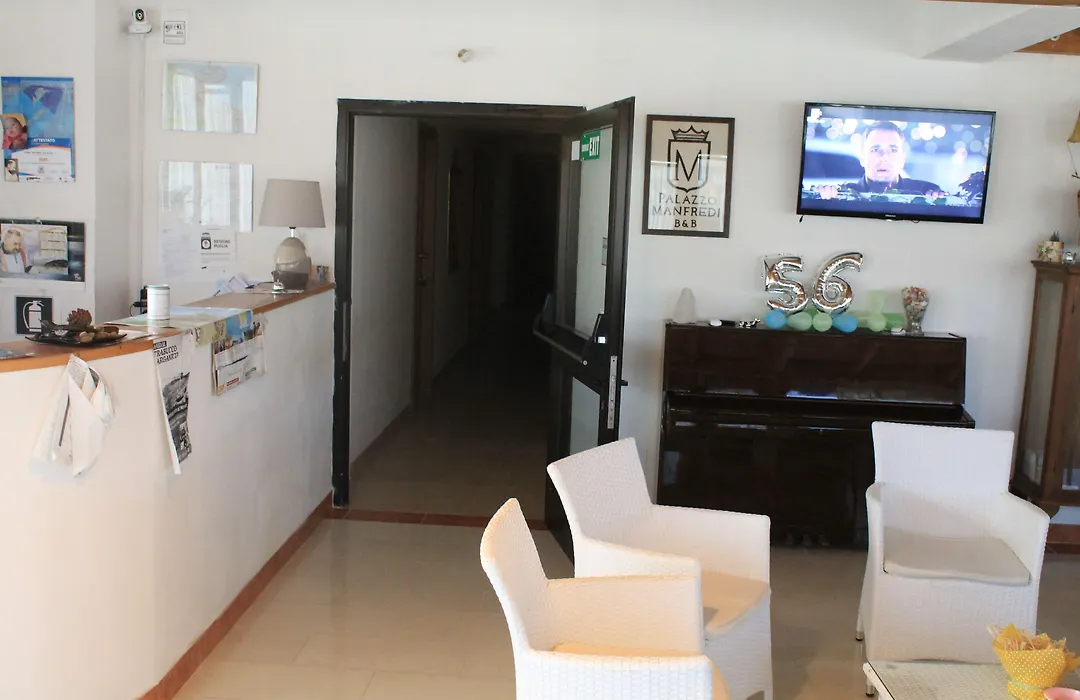 B&B Palazzo Manfredi Vieste, Fronte Mare Con Parcheggio-1
