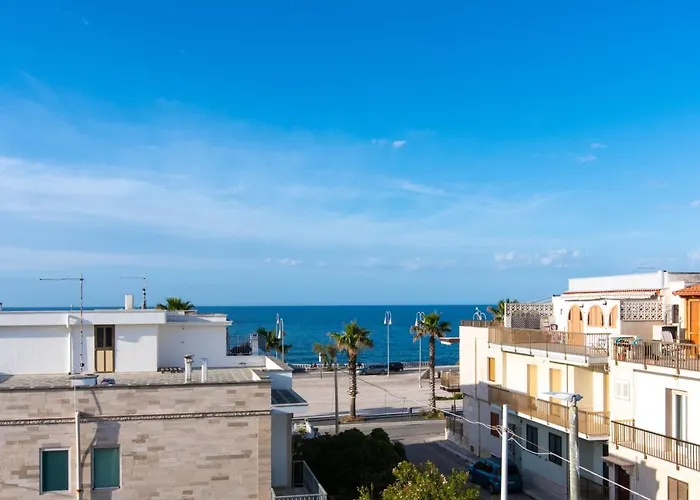 Haustierfreundliches Ferienwohnung Vista Dal Faro Torre Canne